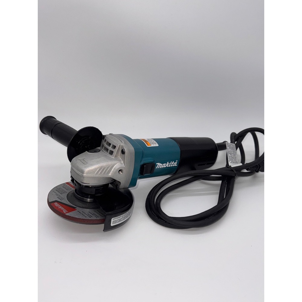 Makita 9557NB 4-1/2 Inch Corded Angle Grinder 7.5A 11000 RPM Teal Black - Picture 4 of 8